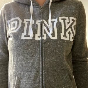 VS PINK zip up hoodie